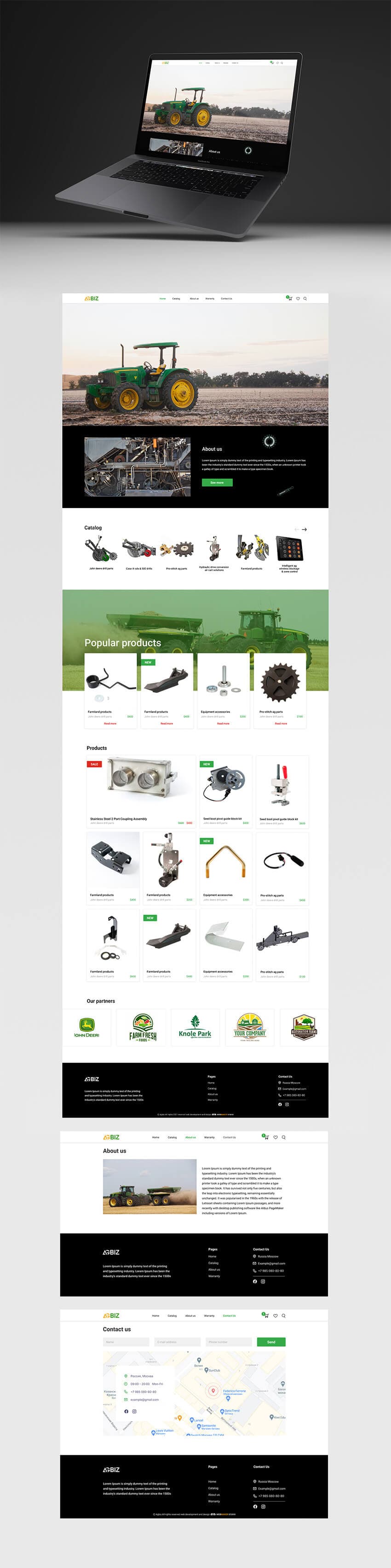 AGBIZ - Website Design and Development
