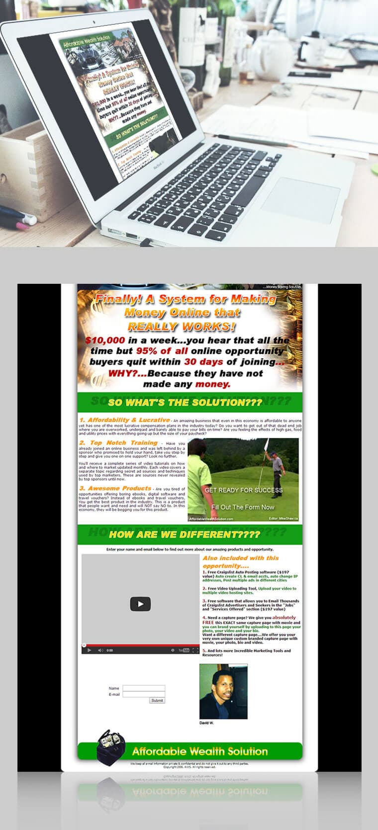 Affordable Wealth Solution - Website Design and Development