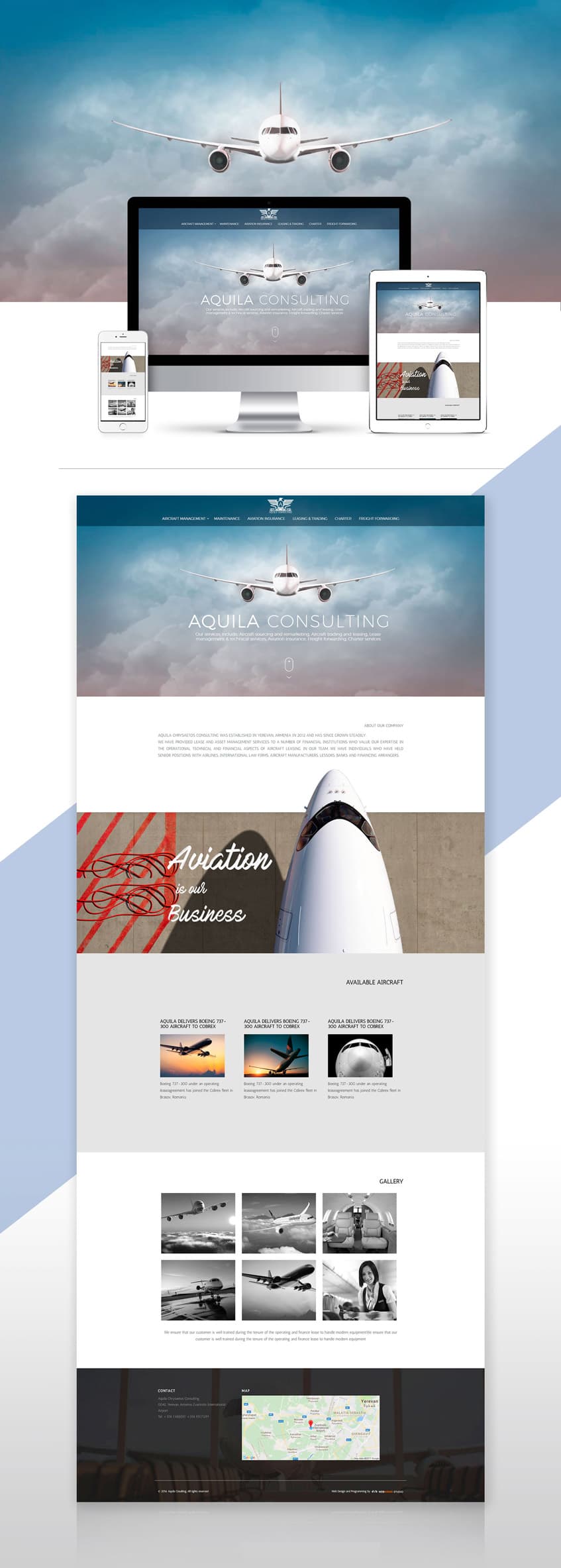 Aquila-Consulting - Website Design and Development