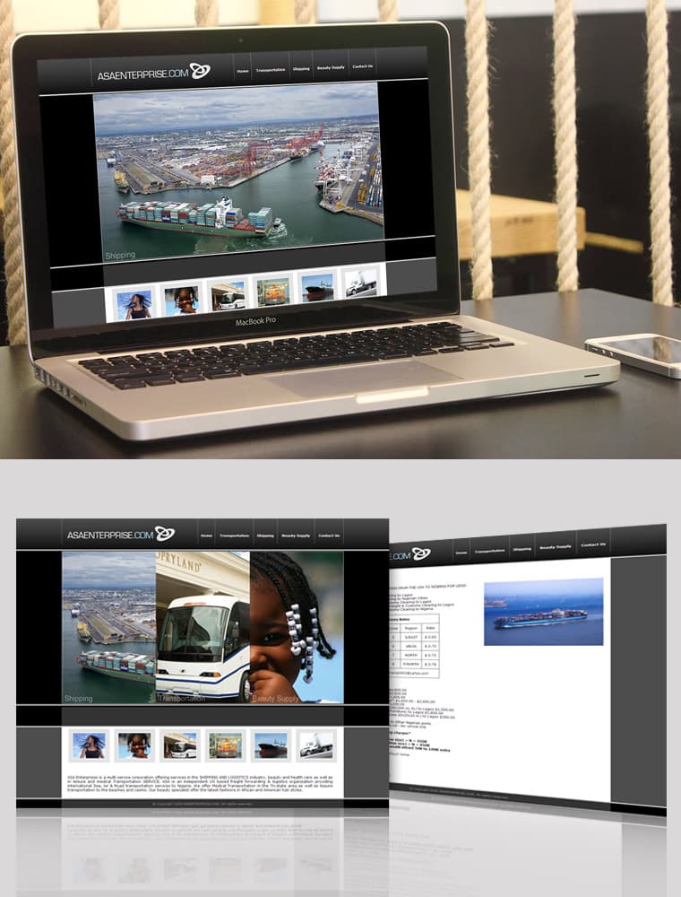 ASA ENTERPRISES CORPORATION - Website Design and Development