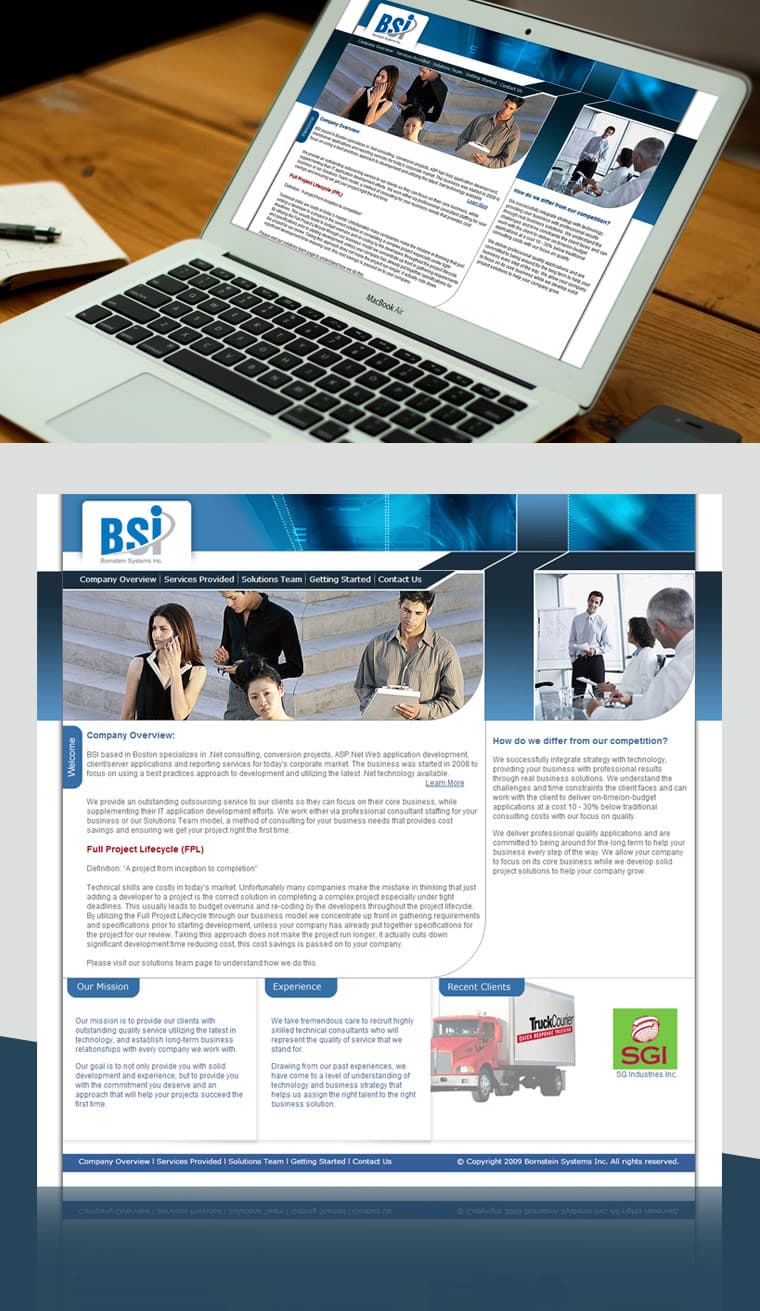 “BSI” .NET CONSULTING - Website Design and Development