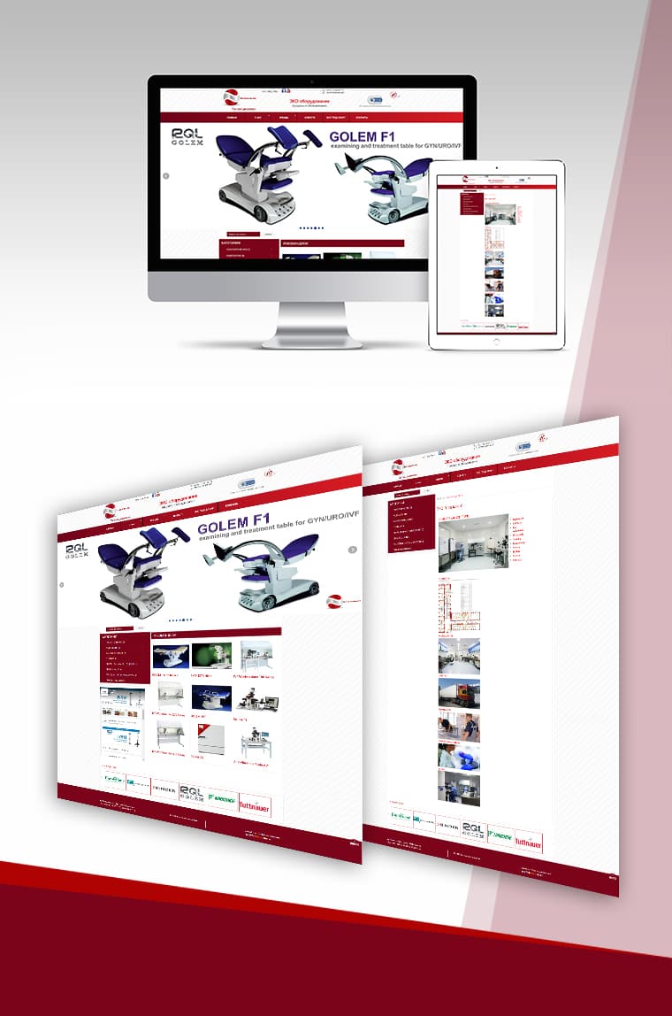 ECO ENERGOMASH COMPANY - Website Design and Development