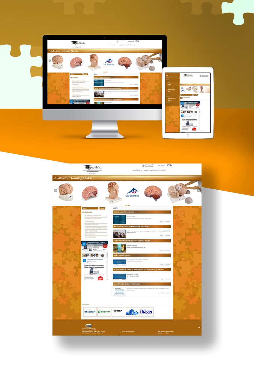 Edulab - Website Design and Development