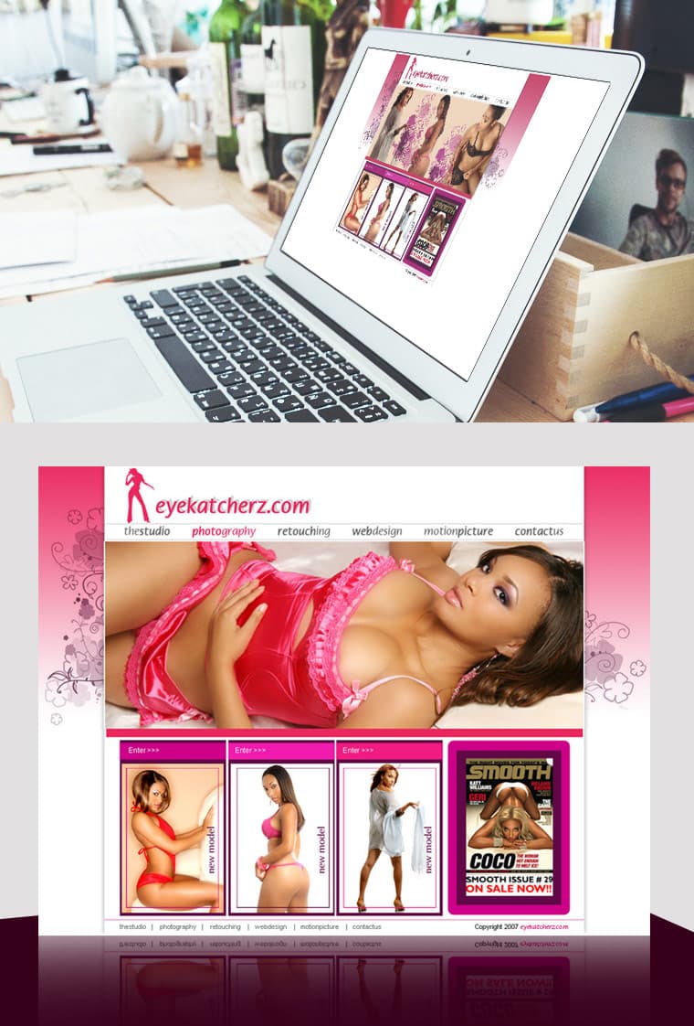 EyeKatcherz - Website Design and Development