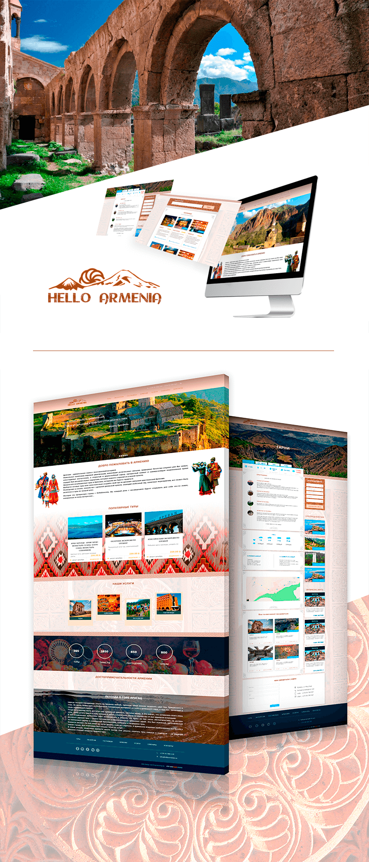 Hello Armenia - Website Design and Development