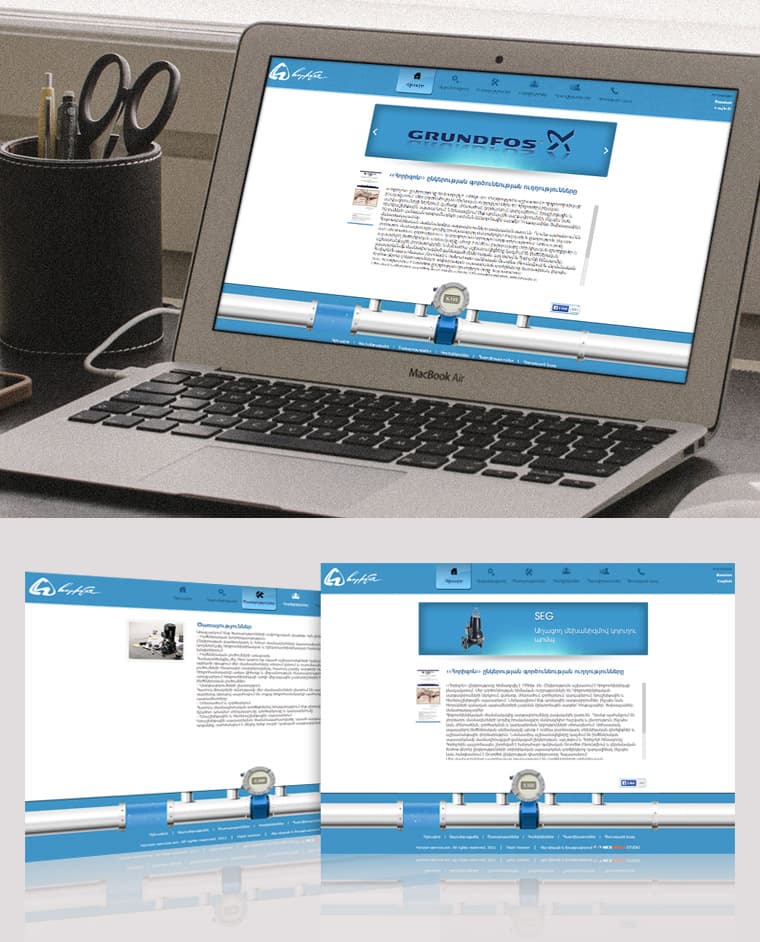 “HORIZON” COMPANY - Website Design and Development