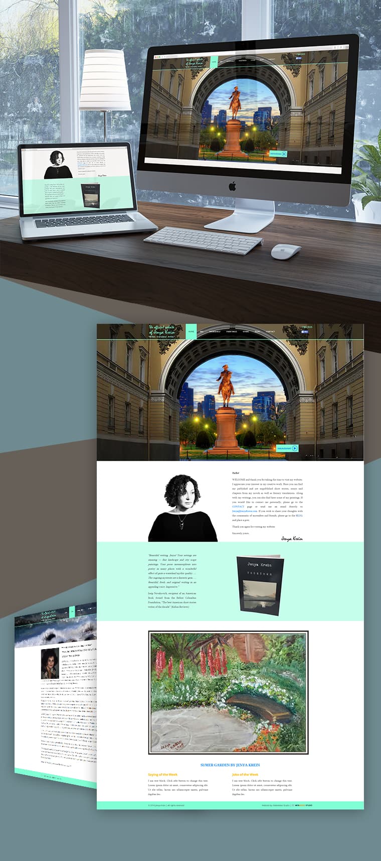 JENYAKREIN.COM JENYA KREIN - Website Design and Development