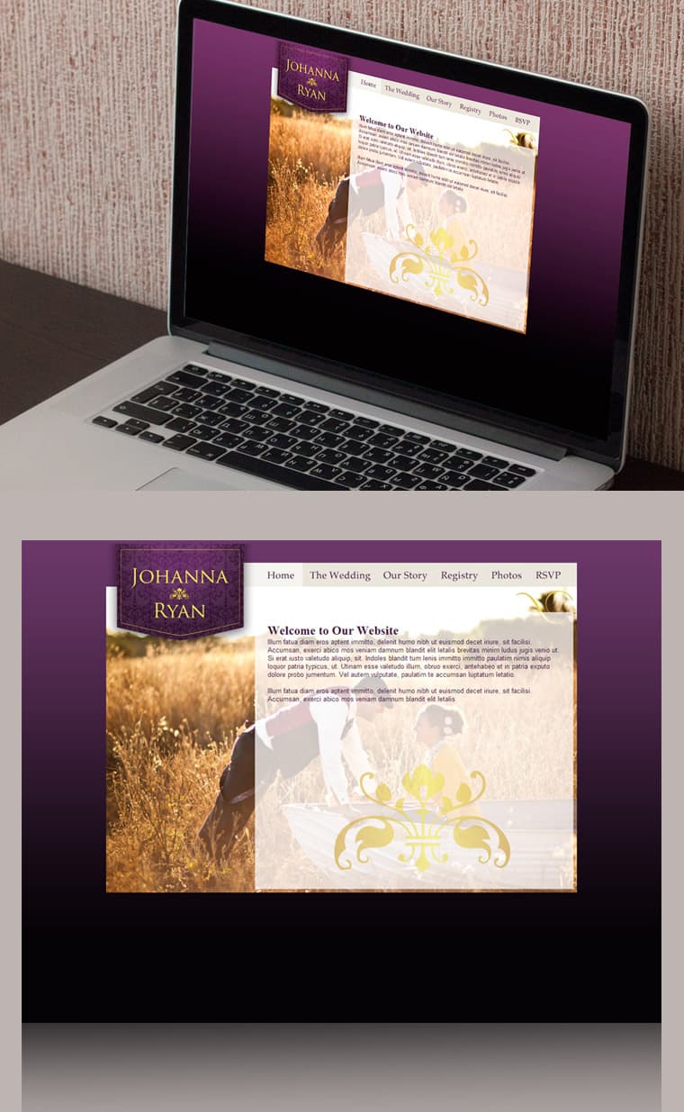 Johanna and Ryan - Website Design and Development