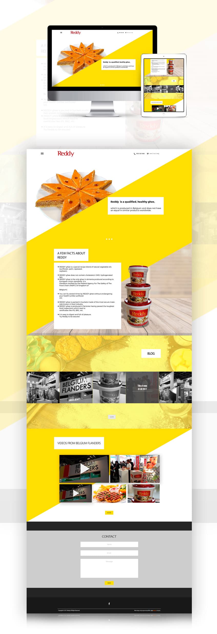 Reddy - Website Design and Development