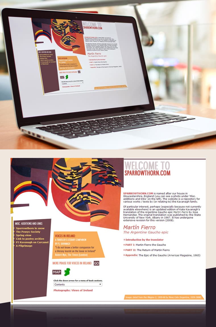 Sparrowthorn - Website Design and Development