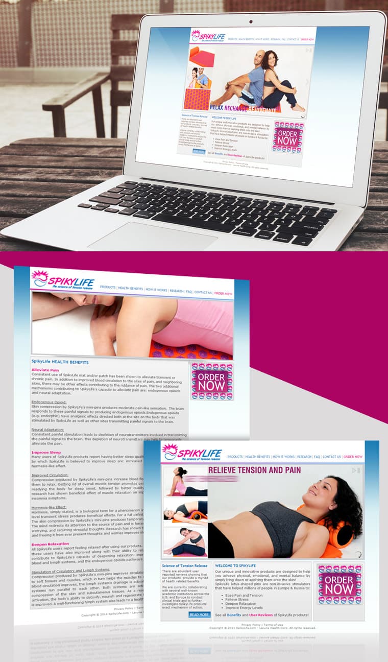 SPIKYLIFE PRODCUTS - Website Design and Development