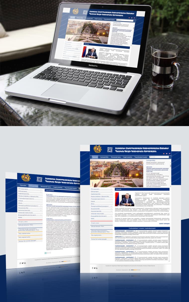 DEPARTMENT OF STATE PROPERTY MANAGEMENT BY THE GOVERNMENT OF THE RA - Website Design and Development