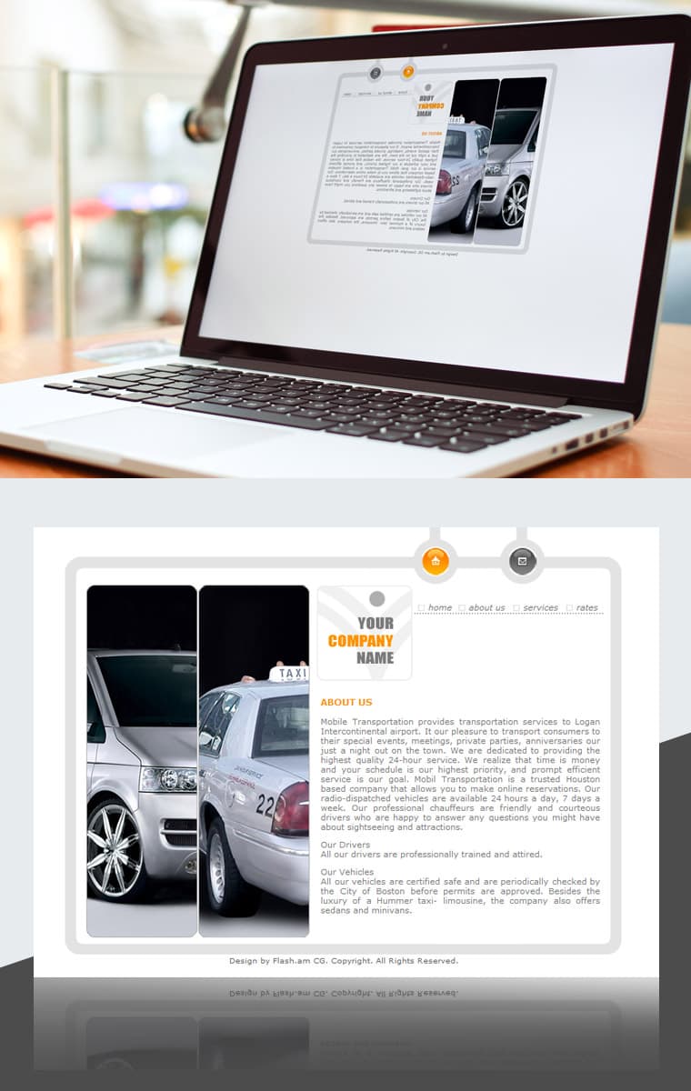 TAXI SERVISE - Website Design and Development